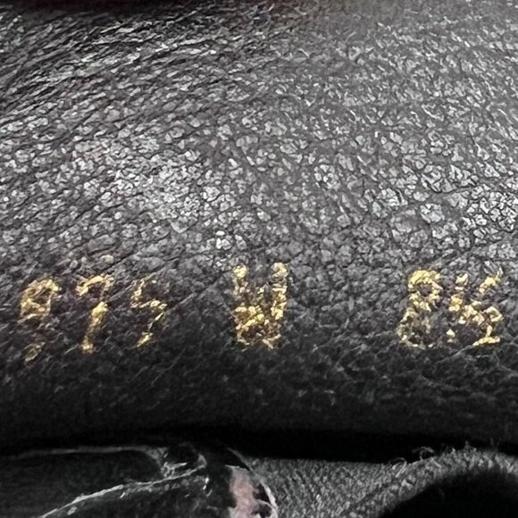 Minnetonka Mens Black Loafer Slip On Double Leather Shoes Size‎ 8.5 - Broken In - Picture 9 of 10